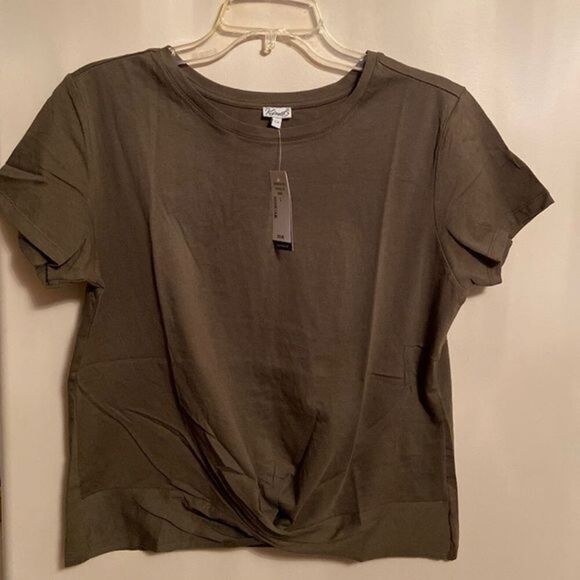 BNWT BOOTLEGGER TWIST FRONT TEE - Picture 1 of 9